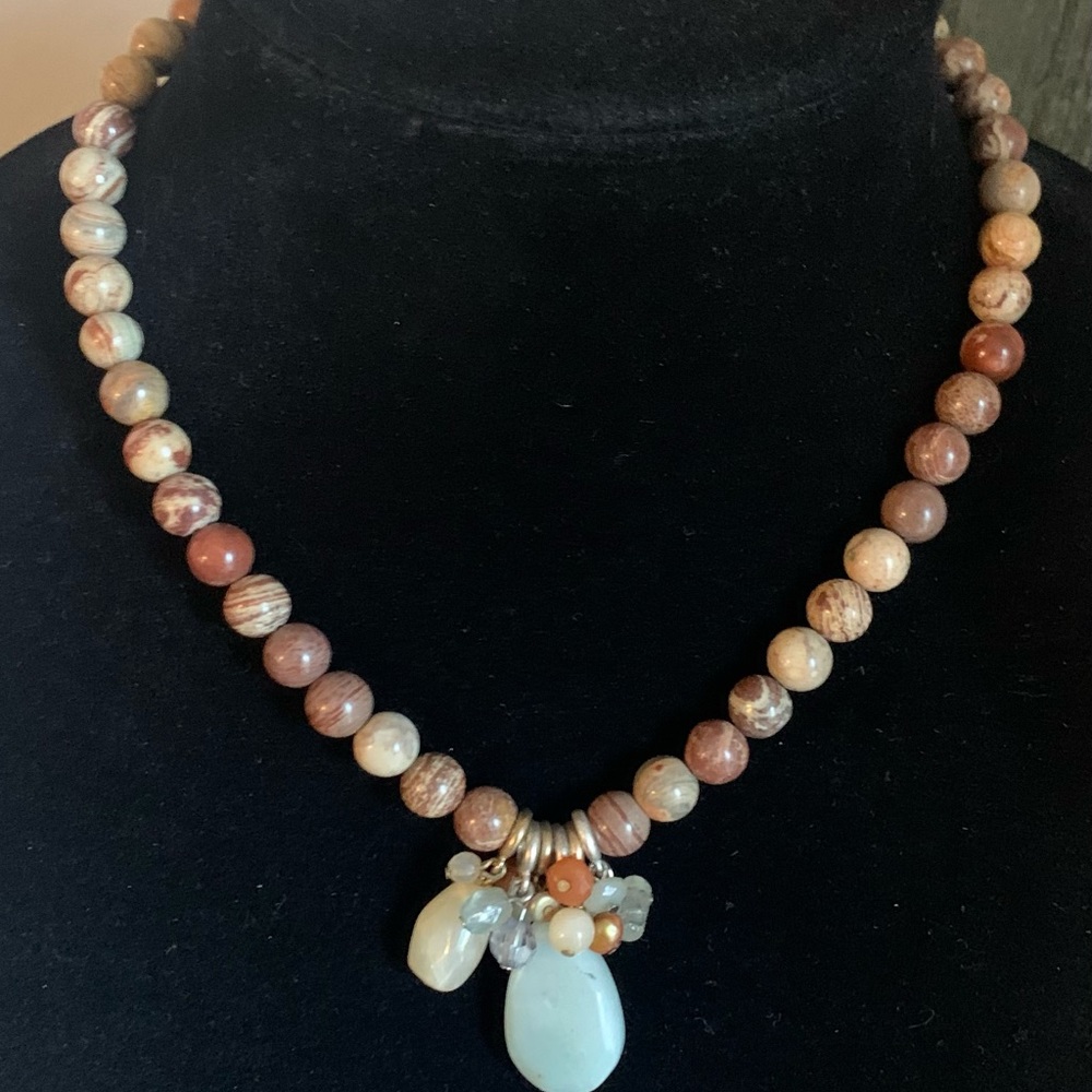 Picture Jasper necklace - Picture 5 of 5